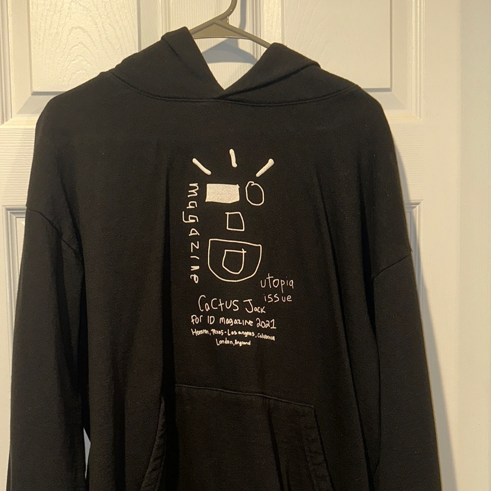 Cactus Jack by Travis Scott Black Hoodie